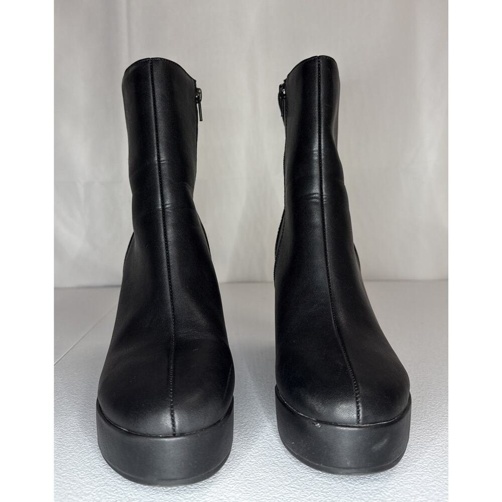 A New Day Boots Heeled Boots Black Size 9.5 - Picture 3 of 7